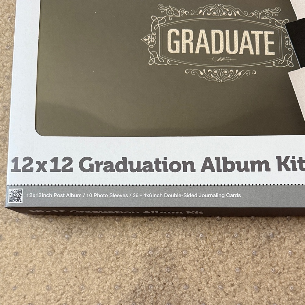 We R Memory Keepers Graduation Album Kit - Black - Picture 7 of 7